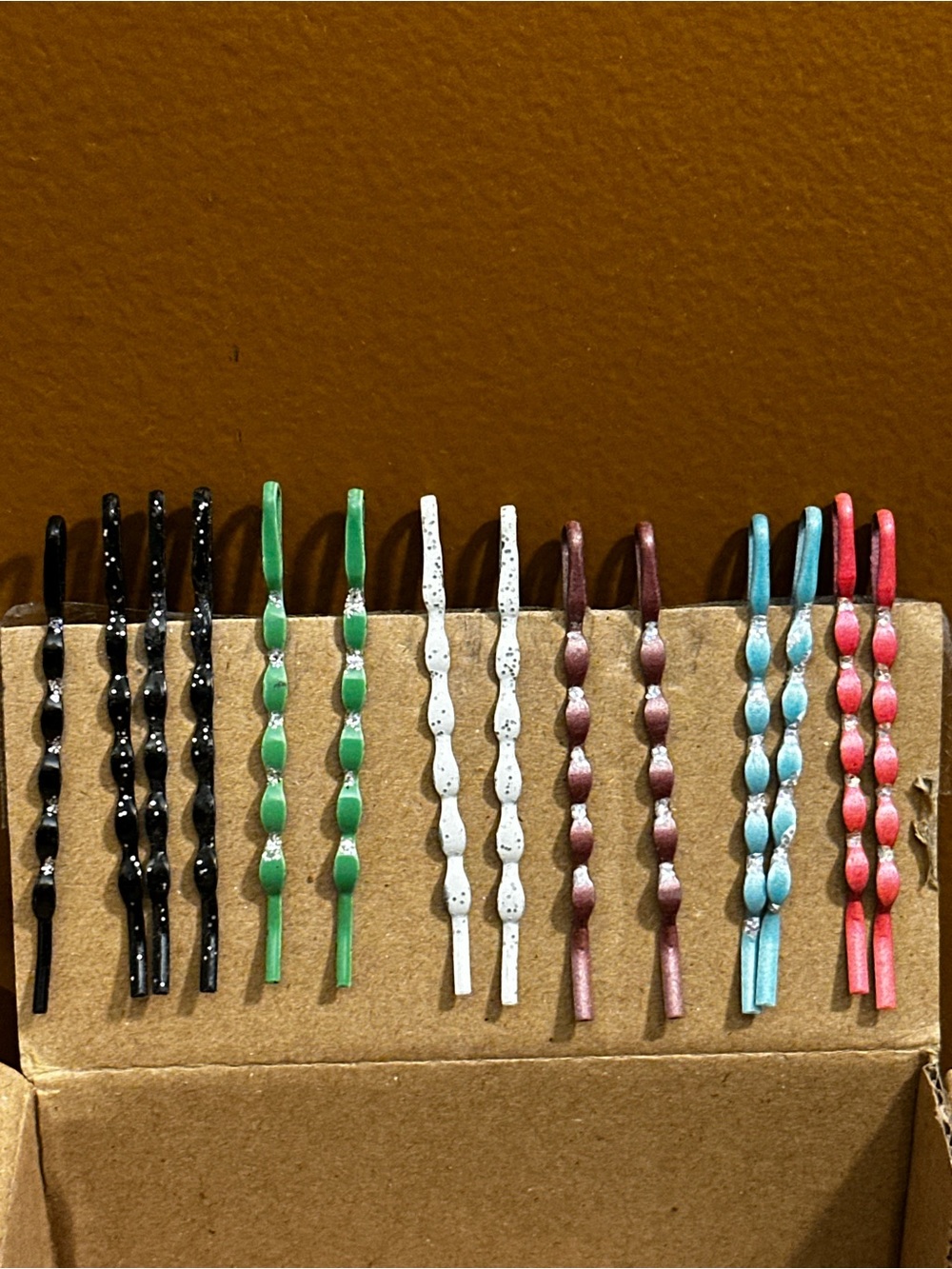 Decorative BobbyHair Pins - Multicolor 14 Set